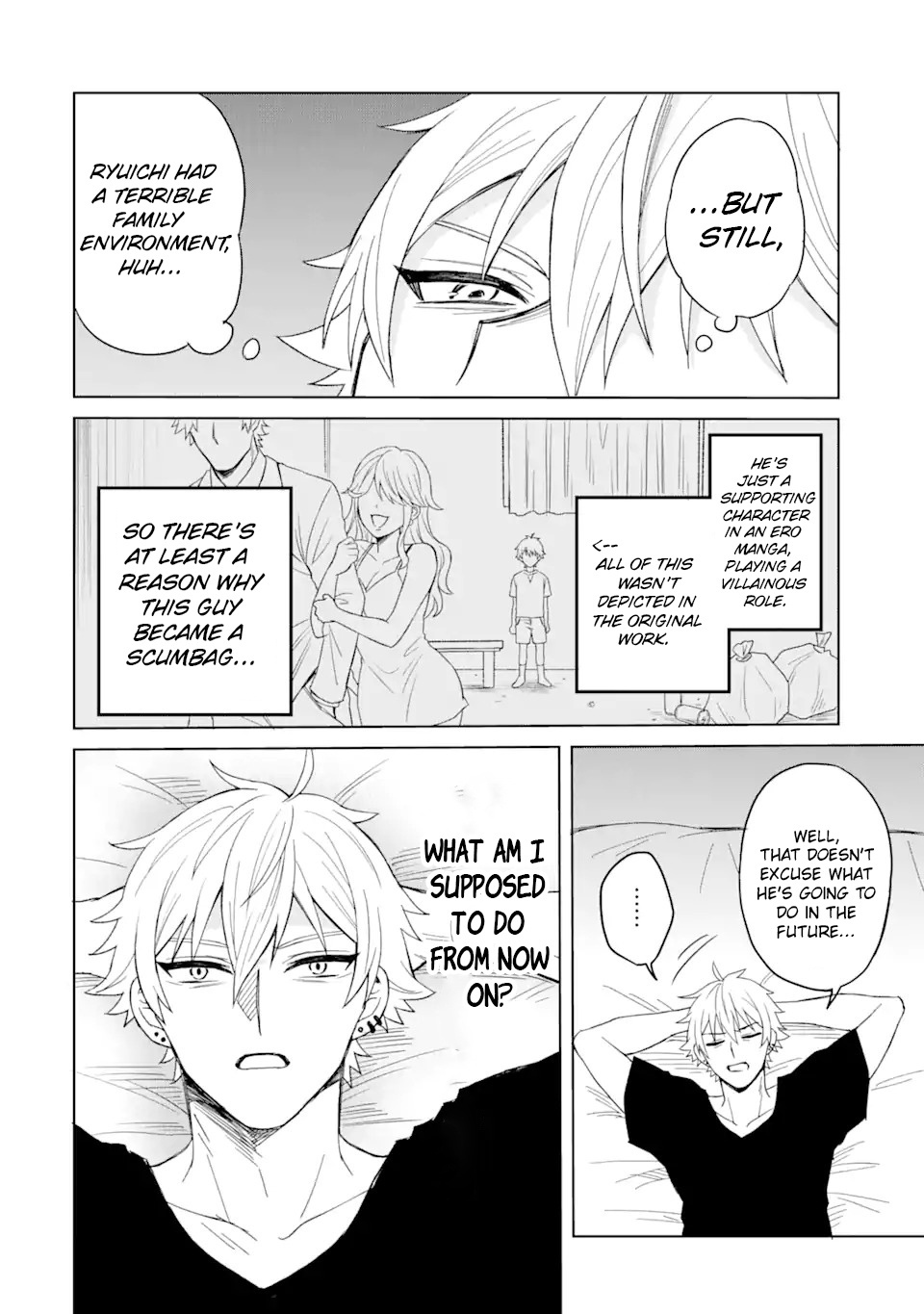 I was Reincarnated as the Scumbag from a Netorare Manga, But the Heroine is Coming on to Me, Chapter 1 image 15